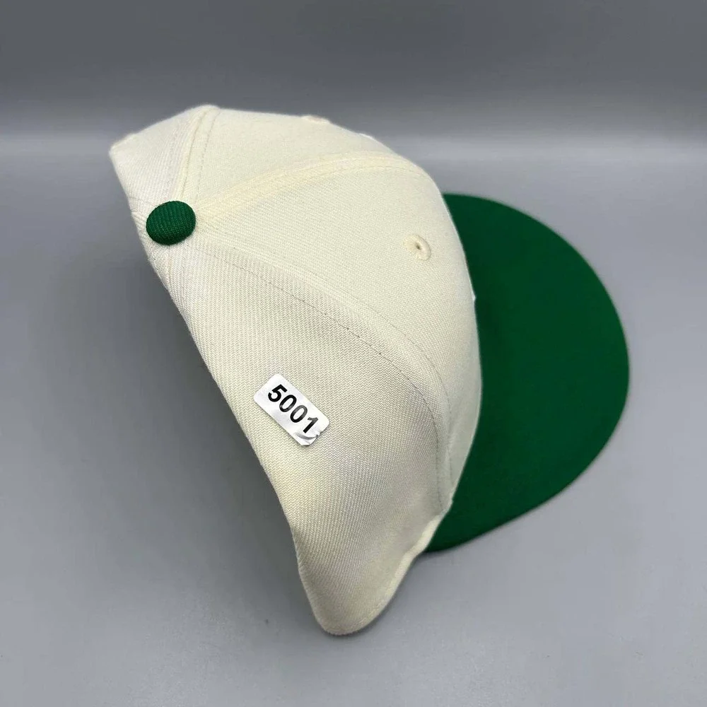 Toronto Blue Jays‎ Hat Men 7 1/2 White Green MLB 59Fifty New Era Fitted Cap
